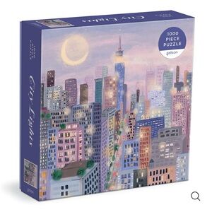 NEW Galison City Lights by Joy Laforme 1000 Piece Puzzle Sealed Bag